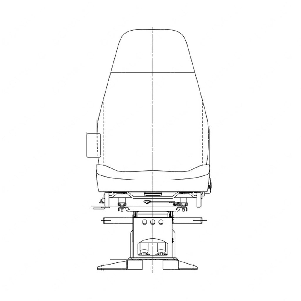 TBB 161971 DRIVER SEAT-NATIONAL AIR PED RS&LS