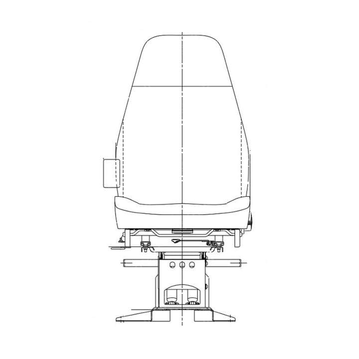TBB 161971 DRIVER SEAT-NATIONAL AIR PED RS&LS