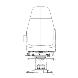 TBB 162119 SEAT, DRIVER, NS2000 AIR PED C2
