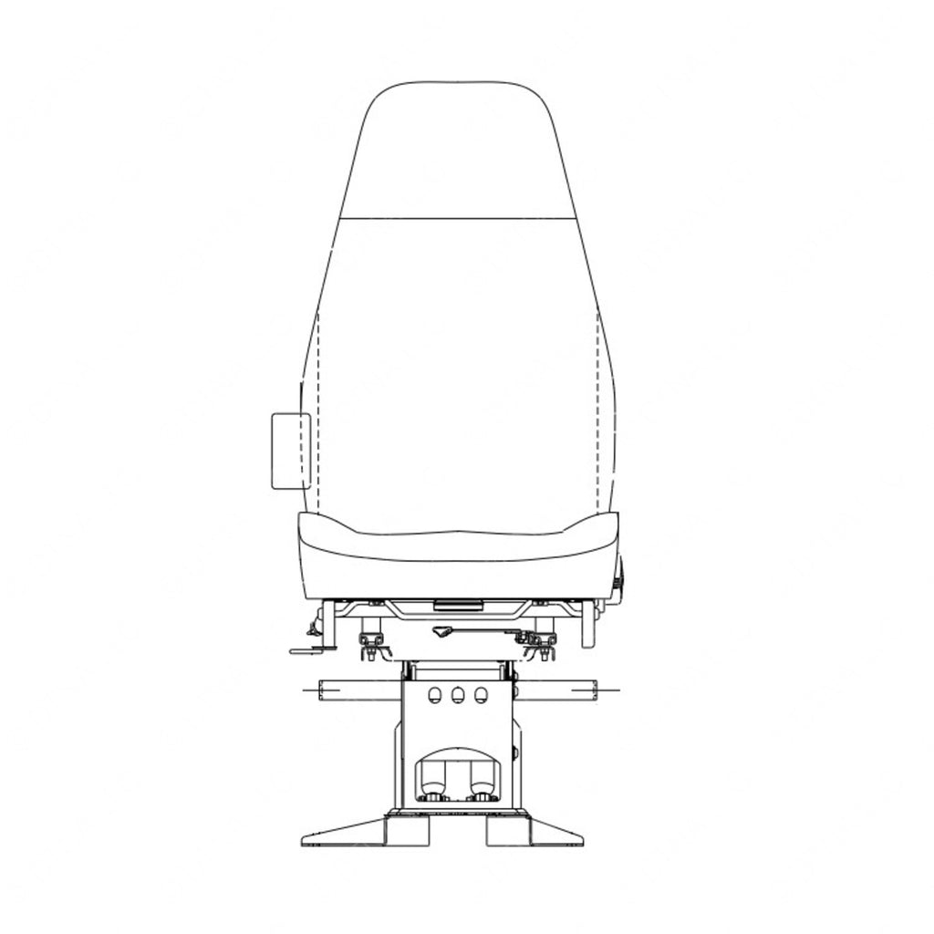 TBB 162141 SEAT DRIVER NATIONAL NS2000 AIR PEDESTAL