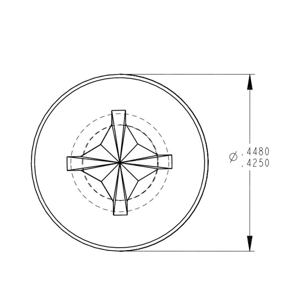 TBB 162338 SCREW, SELF TAPPING,  10 X .625IN TRUSS