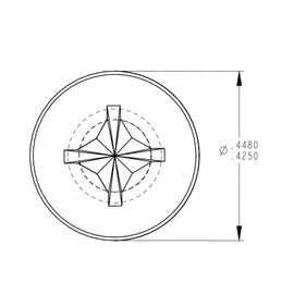 TBB 162338 SCREW, SELF TAPPING,  10 X .625IN TRUSS