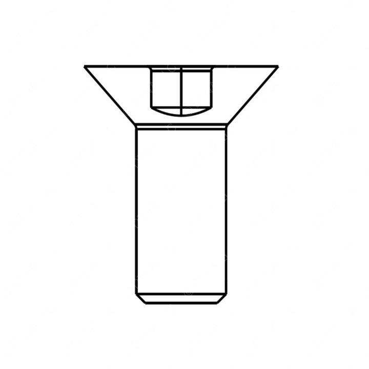 TBB 163505 SCREW MACHINE 10-24 X 1 FLAT SOCKET HEAD