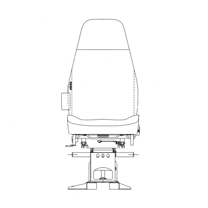 TBB 163509 DRIVERS MECH PED SEAT ASM