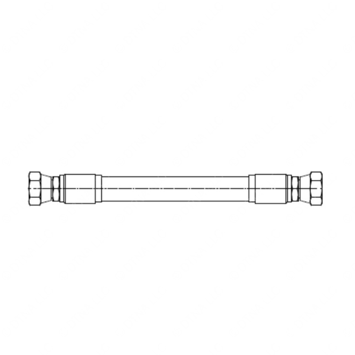 TBB 163567 ASSY-HOSE,HYD,ORFS,431-8,424IN