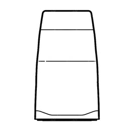 TBB 163720 36IN T3 42 GRAY BACK CVR