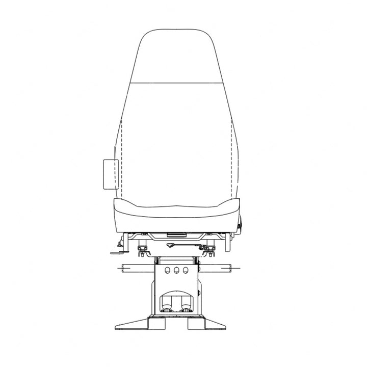 TBB 163801 SEAT DRIVER NATIONAL NS2000 AIR PED W/2
