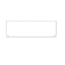 TBB 163893 TRIM, END, BODY, REAR BUMPER