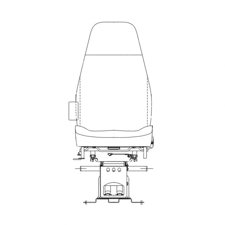 TBB 163948 DRIVER SEAT, NATIONAL, AIR PEDESTAL, RS