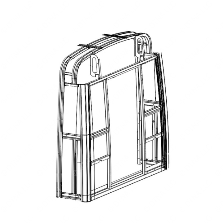 TBB 164113 REAR END FRAME WELDMENT, SHORT