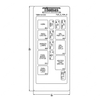 TBB 164300 LABEL, ELEC. PDM, CHAS, EF, B