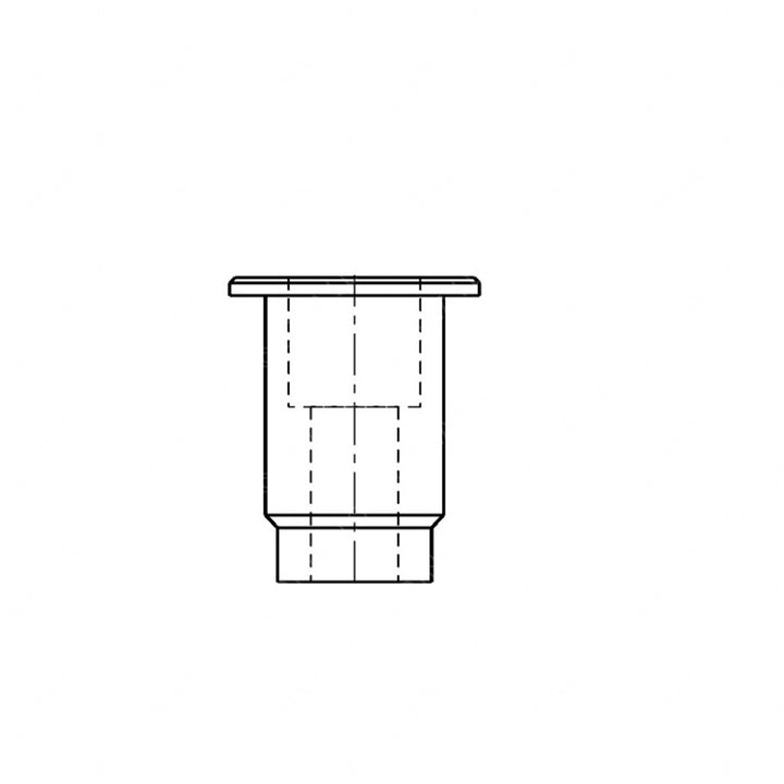 TBB 164511 THRDED INSERT BLIND 10-24 STEEL YELLZINC