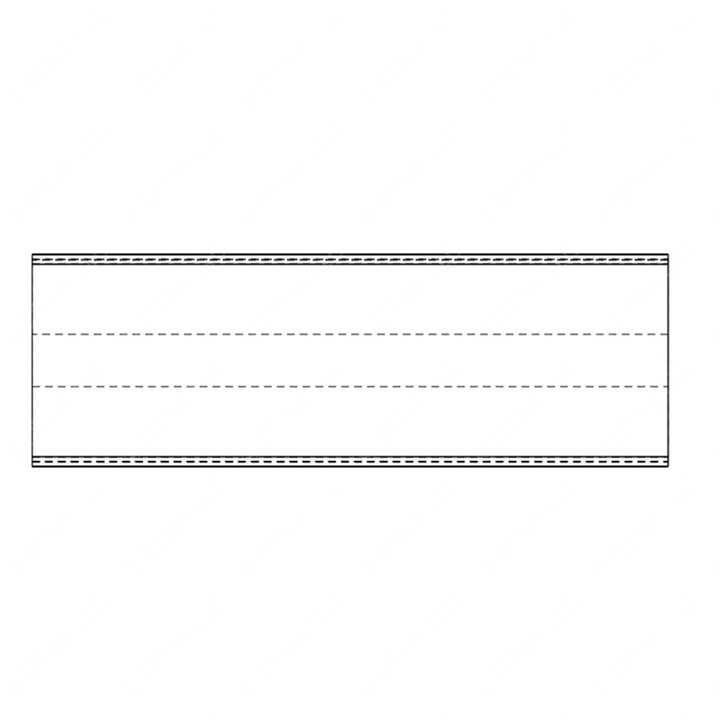 TBB 164537 PADDED SHOULDER RAIL, FIREBLOCK BLACK