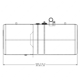 TBB 164671 FUEL TANK-60 GALLON,BTR,RH FILL