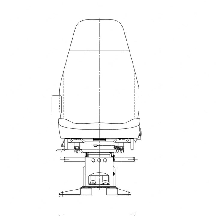 TBB 164696 SEAT LEVEL 1, DRIVER, NATIONAL NS2000,
