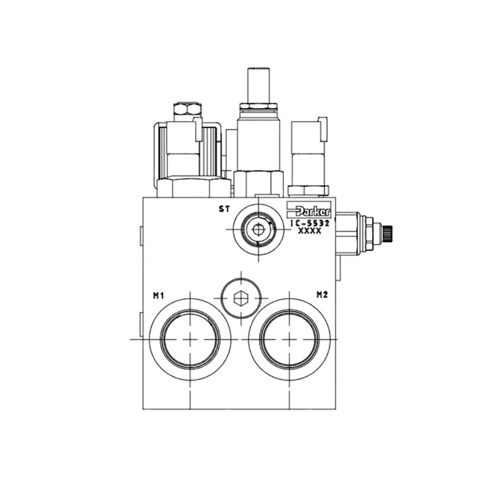 TBB 164856 MANIFOLD CNTL HYD HDX ISC