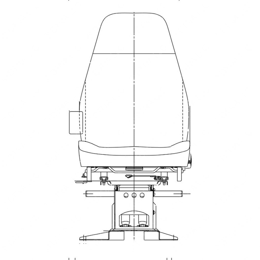 TBB 164863 SEAT LEVEL 1, DRIVER, NATIONAL NS2000,