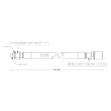 TBB 167500 REFRIGERANT HOSE,  12, 1-1/16 STGHT BUL