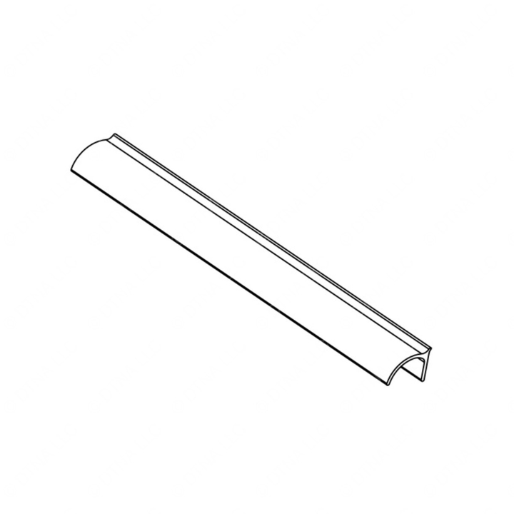 TBB 167625 FENDERETTE, RUBBER, L-PROFILE, EF