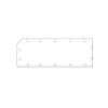 TBB 167740 LUGGAGE BOX TOP, 100IN, LEFT HALF