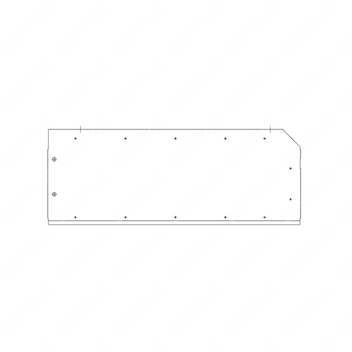 TBB 167741 LUGGAGE BOX TOP, 100IN, RIGHT HALF