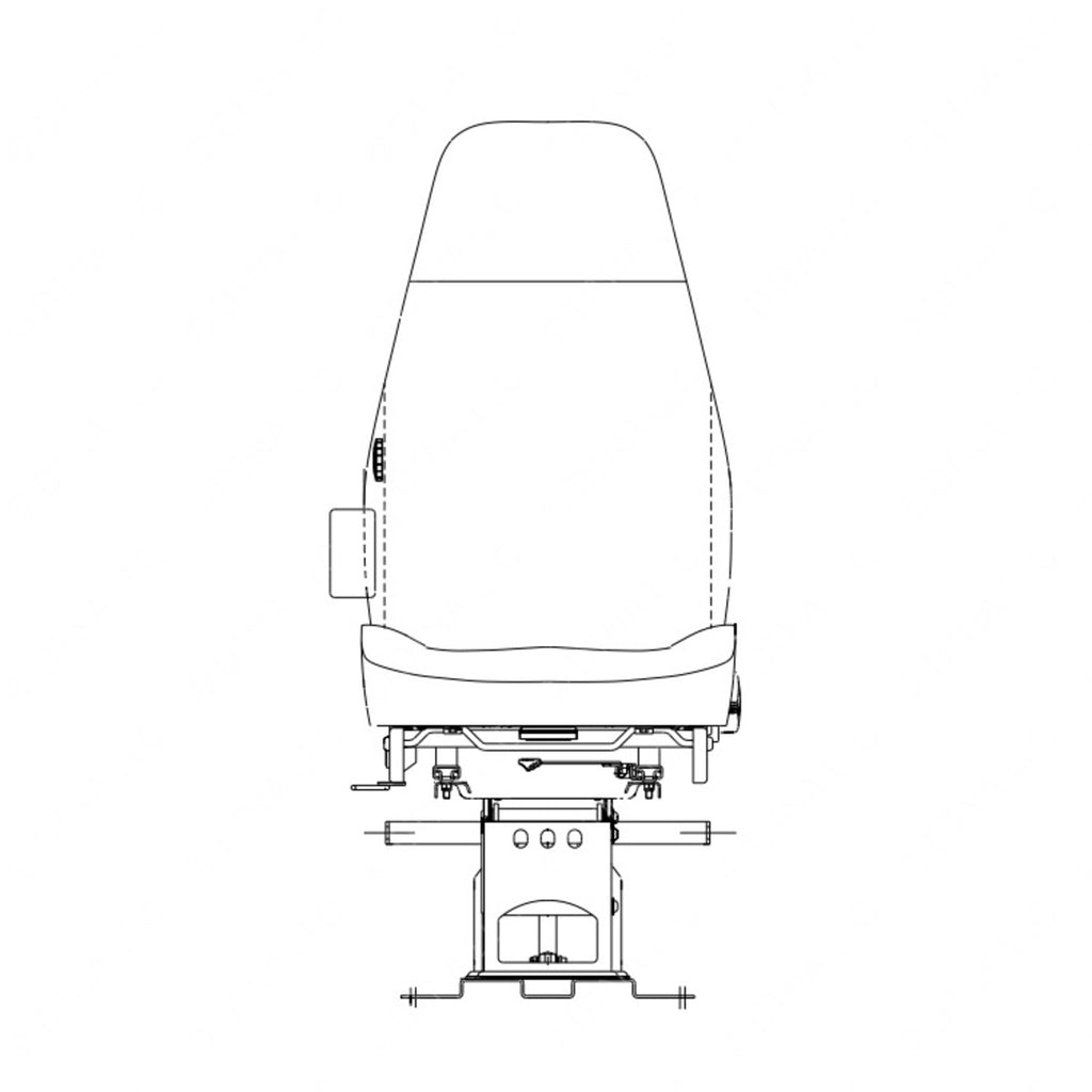 TBB 167866 DRIVERS SEAT, MECHANICAL PEDESTAL, 42 O