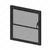 TBB 168024 WDO ASM, VERT P/O, TEMP, CLR, NO STOP,