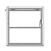 TBB 168026 WDO ASM, VERT P/O, LAM, TINT, NO STOP,