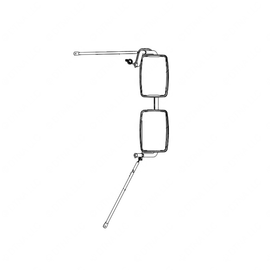 TBB 168235 MIRROR ASM NON-HTD REMOTE OPEN