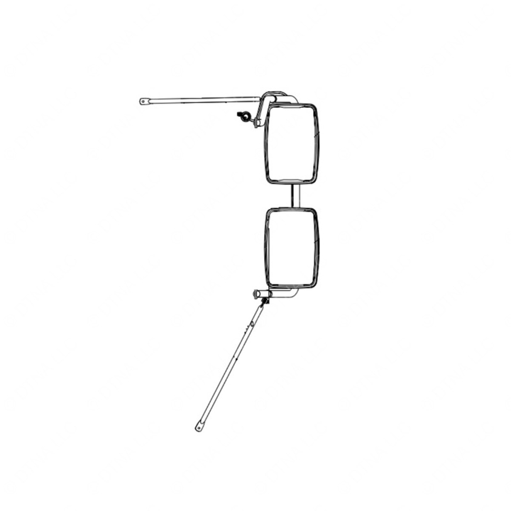 TBB 168235 MIRROR ASM NON-HTD REMOTE OPEN