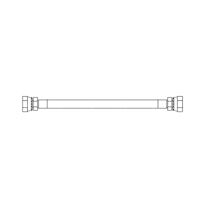 TBB 168585 HOSE-ASSY,STR END,HGH TEMP,60IN