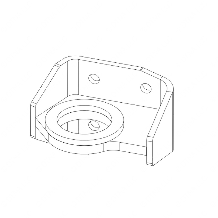 TBB 168616 SUPT ASSY-FRAME,ENGINE MTG,LH,ISB