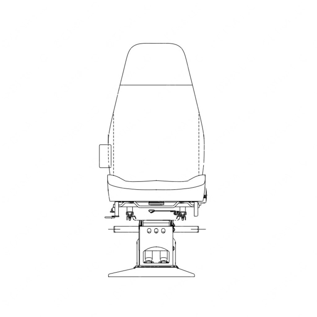 TBB 169008 SEAT DRIVERS NATIONAL NS2000 AIR PED