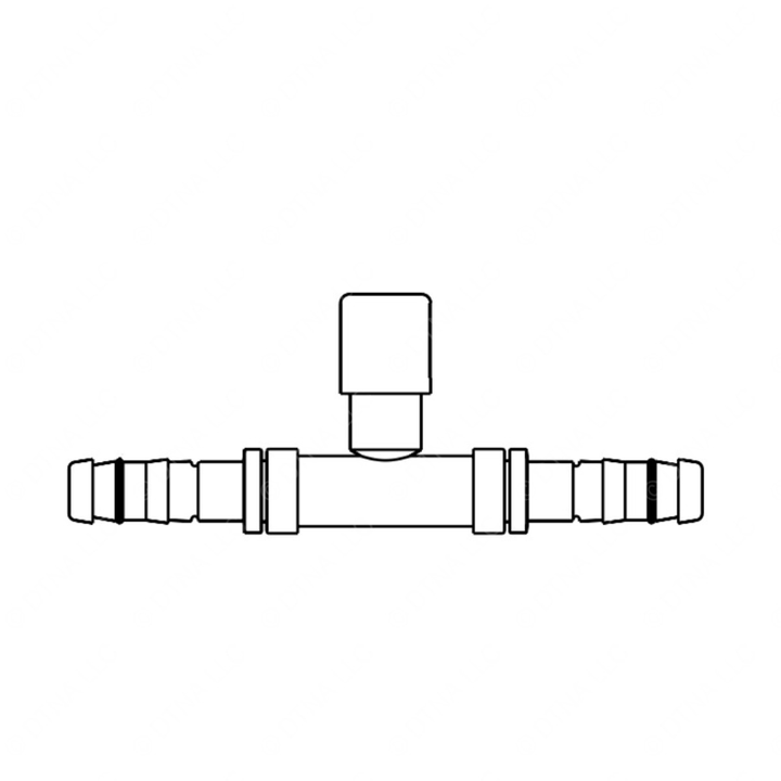 TBB 169100 FITTING KIT - 12 HOSE, AC FLEX CLIK