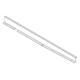TBB 169176 DOOR POST CAPPING TRIM, STEEL, GM DRW