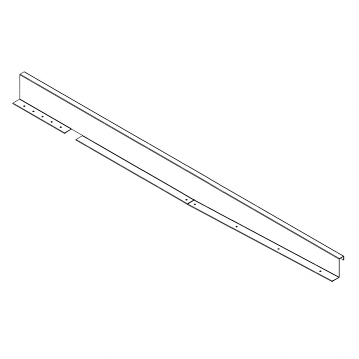 TBB 169176 DOOR POST CAPPING TRIM, STEEL, GM DRW