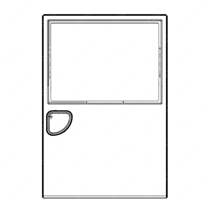 TBB 169360 DOOR SIDE EMERG 50IN RHS C2