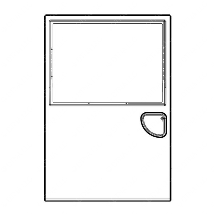 TBB 169361 DOOR SIDE EMERG 50IN LHS C2