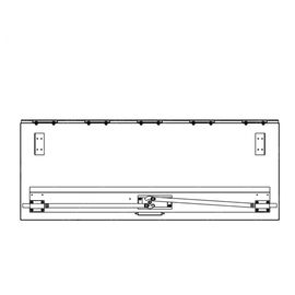TBB 169472 LUGGAGE BOX DOOR ASSEMBLY, 50IN