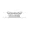 TBB 169632 COVER 4 LOUVER, IW-2 SRW EVAPORATOR