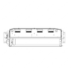 TBB 170638 EVAPORATOR UNIT, IW-1, BULKHEAD MOUNTED