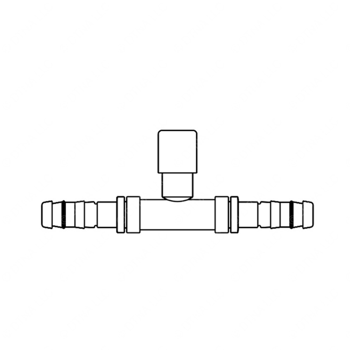 TBB 171101 A/C HOSE FITTING, FLEX CLIK,  10 SPLICER