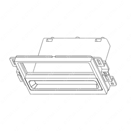 TBB 171432 RADIO MOUNTING KIT GMC MINO PANAPACIFIC