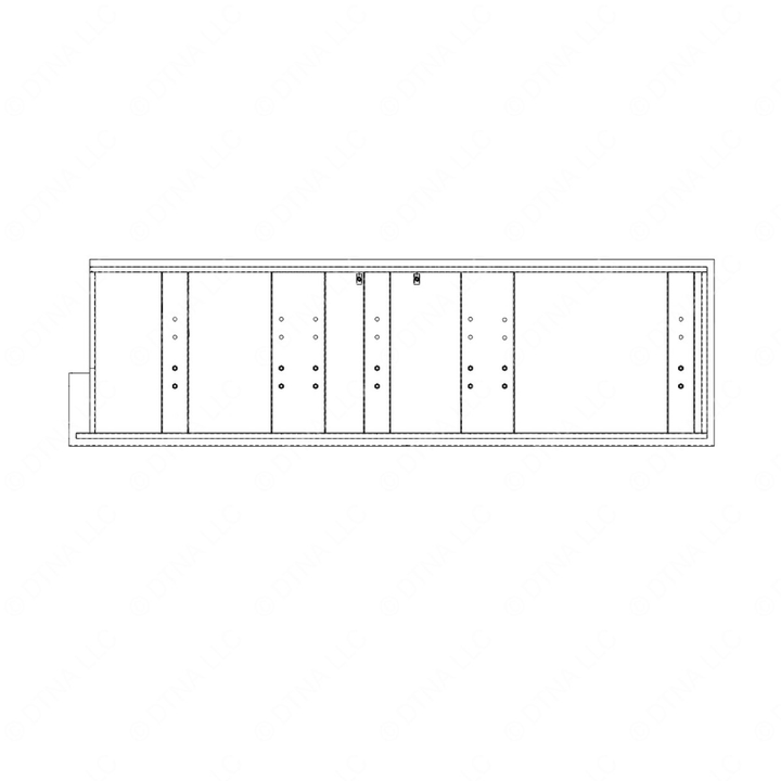 TBB 171614 SHELF WELDMENT,DAV SEAT,BELT REINF,ISL-G