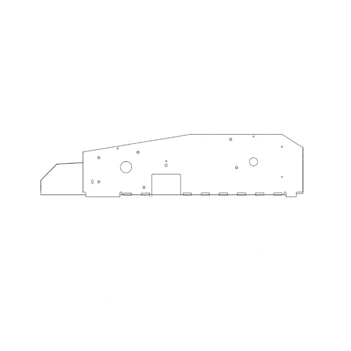 TBB 171675 HEADER ASSEMBLY, MANUAL/ELECTRIC ENTRAN