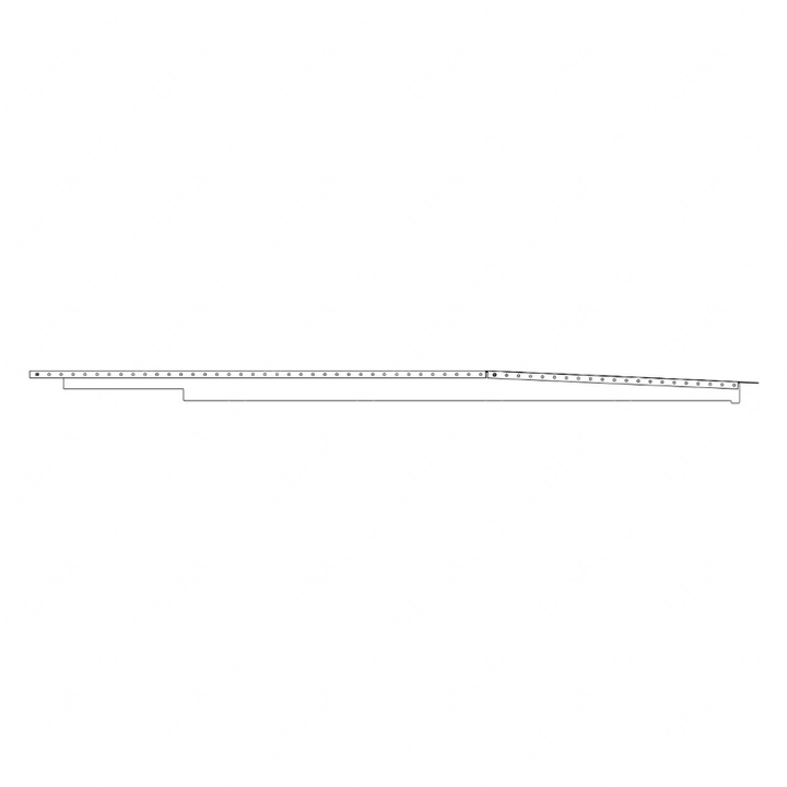 TBB 171855 TRIM ASSEMBLY, ENTRANCE DOOR POST, REAR