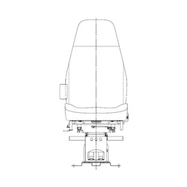TBB 171973 DRIVERS SEAT, NATIONAL NS2000, AIR PED