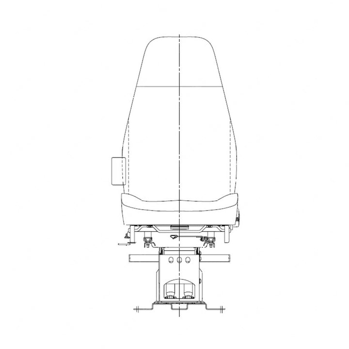 TBB 171973 DRIVERS SEAT, NATIONAL NS2000, AIR PED