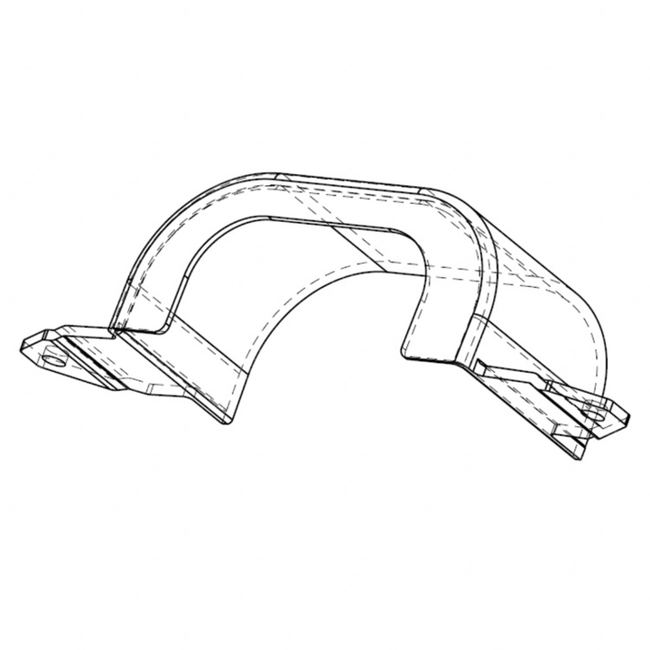 TBB 172189 WINDOW HEADER TRIM CLIP, CLOSED END (WI