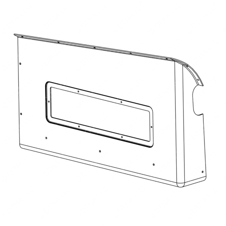 TBB 172595 BULKHEAD COVER, FRONT ENTRANCE DOOR, GM